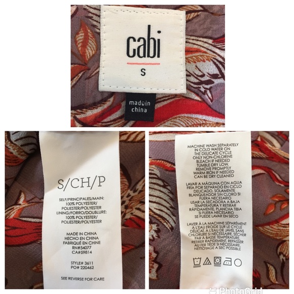 Cabi Sleeveless Good Luck Blouse, #3611, Small - Picture 16 of 16